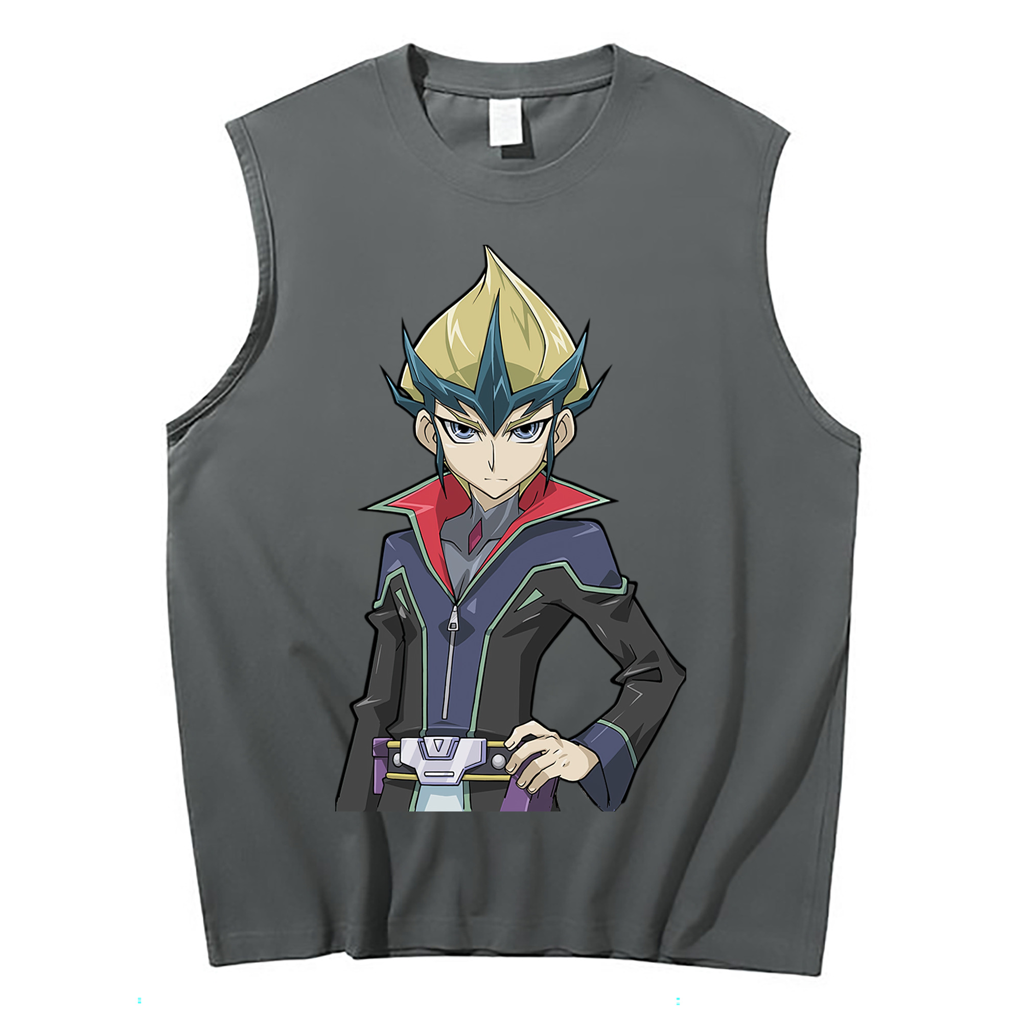 （画像用） 遊☆戯☆王 Yu-Gi-Oh! コットン100％タンクトップ（フロントプリント）